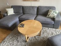 Soffa Kivik 3-sits med fotpall