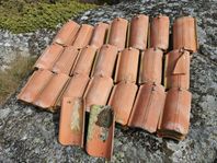 Gammalt en-kupigt tegel bortskänkes