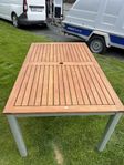 Ute bord, trädgårdsbord med 4 stolar