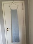 Ljusblå balklänning strl 36