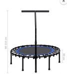 Studsmatta/trampolin/fitness/hopfällbar/bredd 110cm