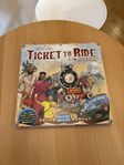 Ticket to ride: India + Switzerland. brädspel 