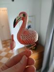 Trämobil flamingos