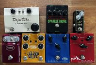 effektpedaler . Fulltone , T-Rex Voodo-lab