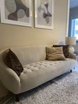 Soffa i sammet 197cm Codrian