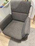 Fåtölj med snurrfunktion från Living ( grå)