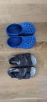 Sandaler och crocs strl 27