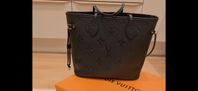 Louis Vuitton neverfull MM svart empreinte