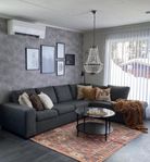 Soffa med divan