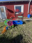 hamster bur med tillbehör (guldhamster)