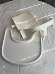 Stokke Tripp Trapp babyset + bricka (vit)