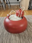 Röd pendellampa, Ikea