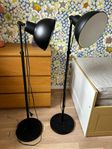 2x IKEA Skurup lampor