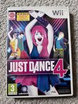 Just Dance 4 spel till Nintendo Wii 