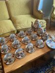 Te- och kaffeservis, vinknopp
