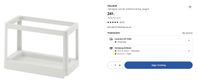 IKEA Hållbar Utdragbar ram för avfallssortering, 2st