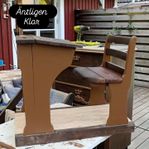 gammal skolbänk