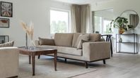 STOCKHOLM 3-sits Soffa Velvet Edition Greige