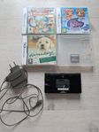 Nintendo DS Lite med spel 
