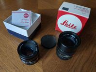 Leitz Summicron-R 50 mm, f2.0 & Elmarit-R 90 mm f2.8