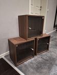 7 st EKET skåp med glasdörr från IKEA