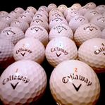 golfbollar callaway 60 stycken 700 kr a/b klass 