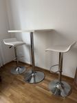 Barbord och stolar