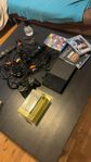 Playstation 2 slim, med 3 spel, + singstar 