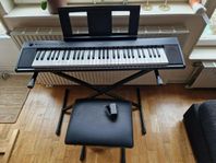 El-piano Yamaha np-12 inkl. ställ + pall