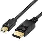 1M Mini DisplayPort till DisplayPort-kabel – 1080P Konvert