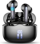 Trådlösa Bluetooth 5.3 Hörlurar med 36h Speltid & IP7
