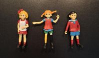 3 pippi figurer