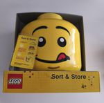 Lego Sort and Store  - Lego huvudet - Lego sällsynt