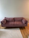 3-sitssoffa rosa - Boel / Boom