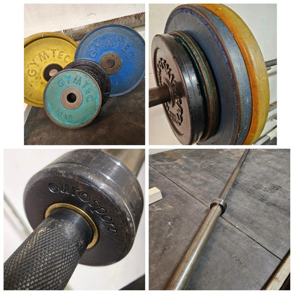 Komplett hemmagym inkl 100kg