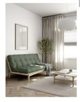 Karup Folke dansk design grön bäddsoffa soffa futon
