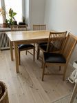 Ikea Björkudden matbord och stolar