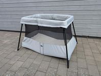 Resesäng BabyBjörn Light, svart/grå
