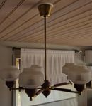 Taklampa Retro Teak