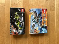2 st. oöppnade LEGO-set Technic 42027 & Chima 70141
