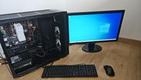 Gamingdator gtx 1650super + skärm