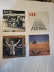 10 Hårdrock/Rock LP: UFO, Uriah Heep, Montrose, Ted Nugent