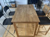 Barbord + stolar