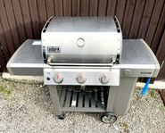 Weber Genesis II, brukad nu 3 veckor. komplett! 