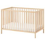 Spjälsäng IKEA ”Sniglar” + madrass