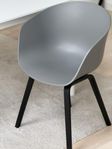 4 stycken Hay stol About a chair grå/svart