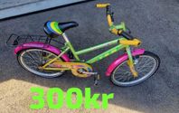 tjej cykel 16 tum