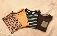 4st T-shirts -1 Pyjamas  1 Huvtröja