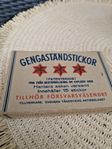 Gengaständstickor