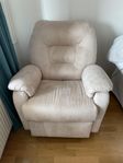 Recliner med snurr funktion